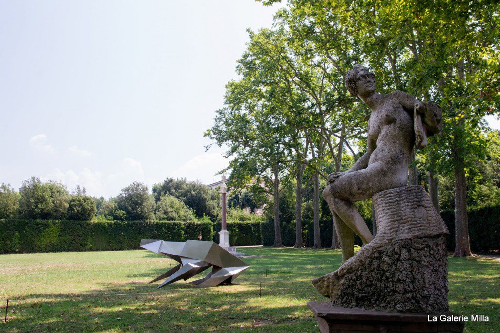 jardin di boboli - vue d'une statue