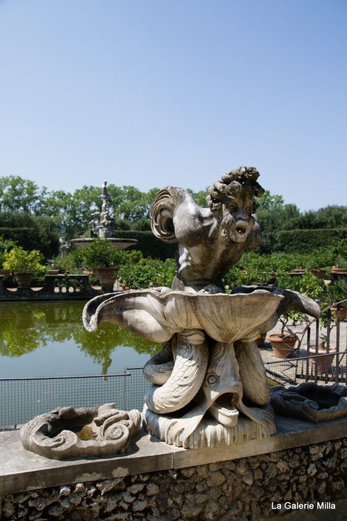 jardin di boboli - statue de la fontaine