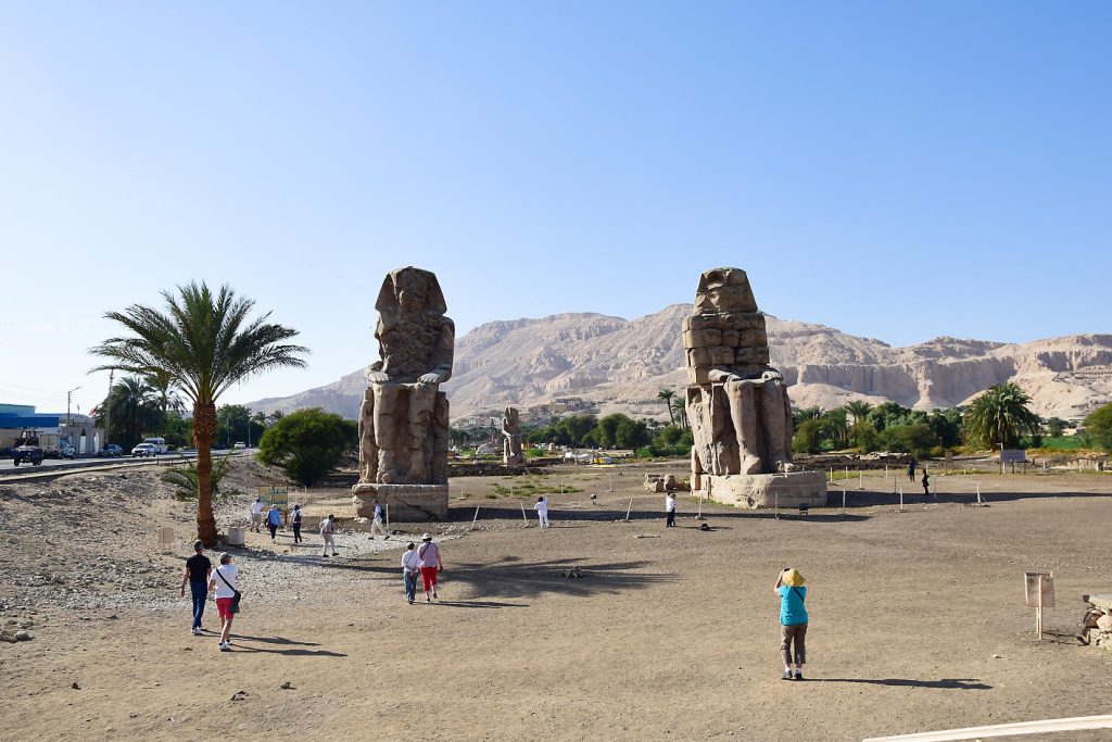 geants de memnon